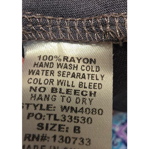 A Beautiful Soul Floral Embroidered Lace Ruffle Sleeve Dress Size B (18-20) EUC - Picture 4 of 5